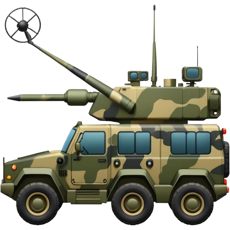 vehicle with electronic warfare equipment emoji