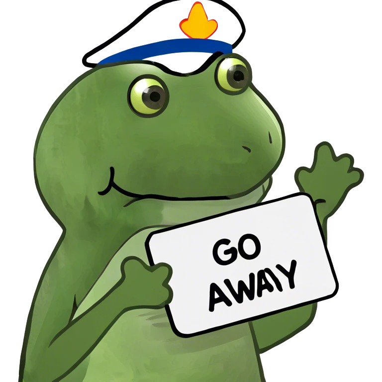 Fuck off emoji