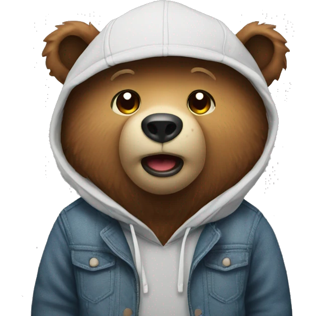 bear with break emoji
