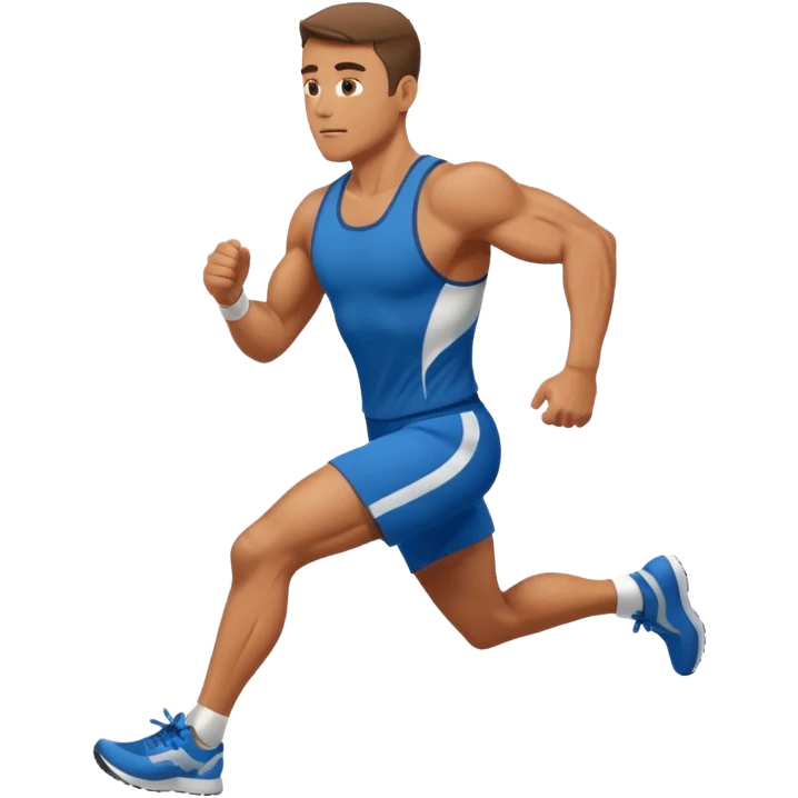 a man running emoji