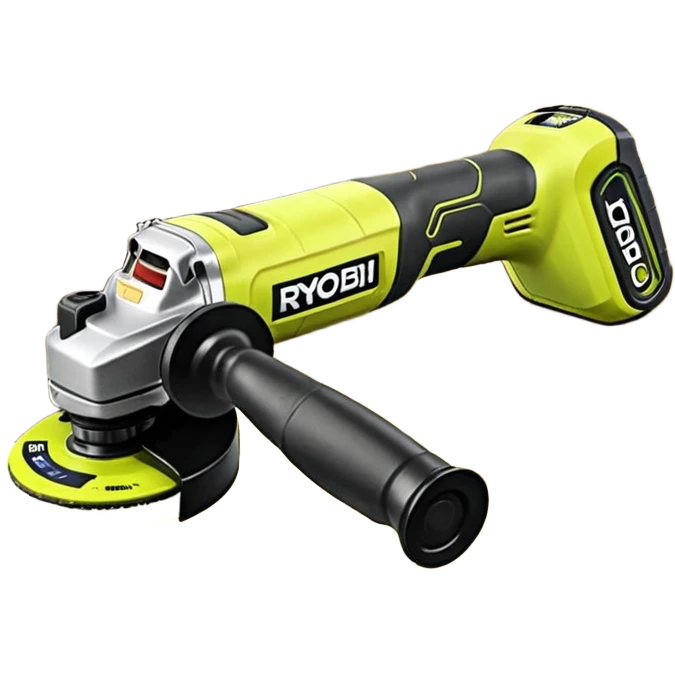 Ryobi One+18V 4-1/2" Angle Grinder PCL445B emoji style emoji