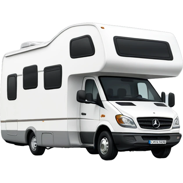 Mercedes motorhome emoji