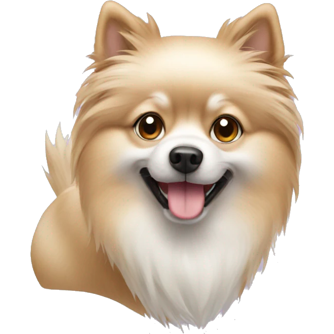 dog spitz emoji