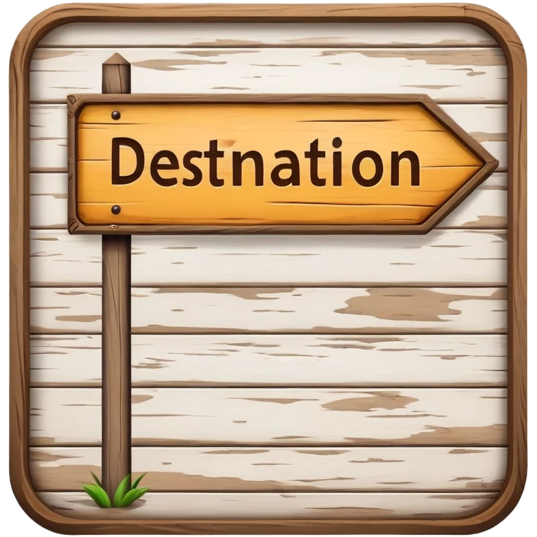 Destination emoji