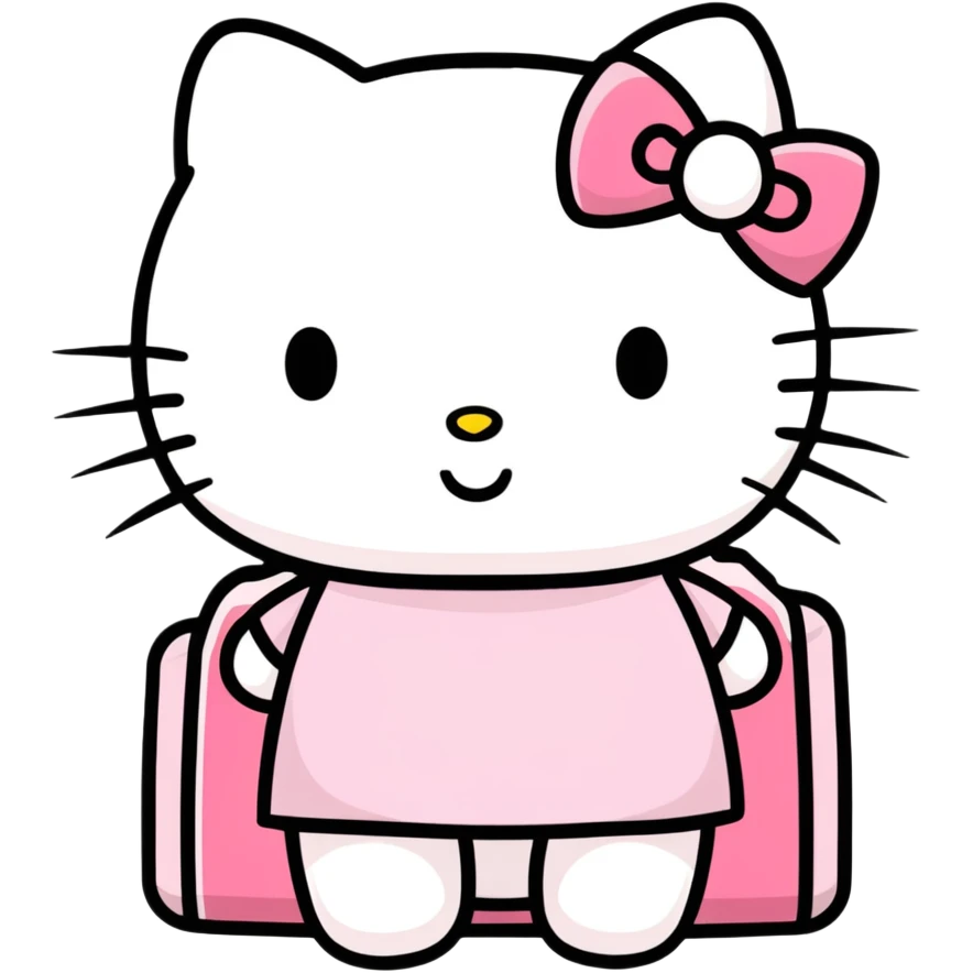 Hello kitty emoji