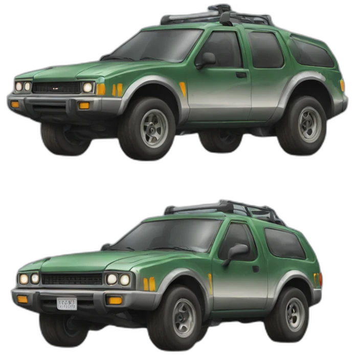 Jurassic Park car emoji