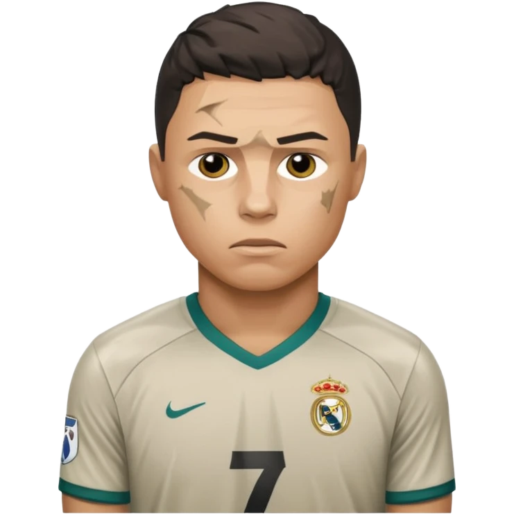 Ronaldo is poor emoji