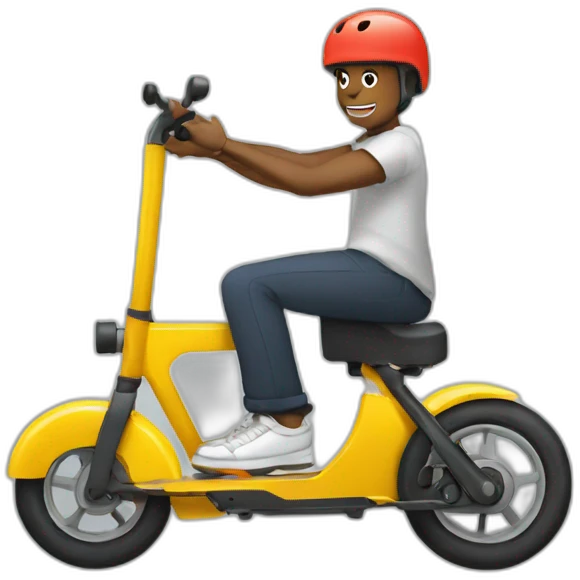Trottinette freestyle emoji
