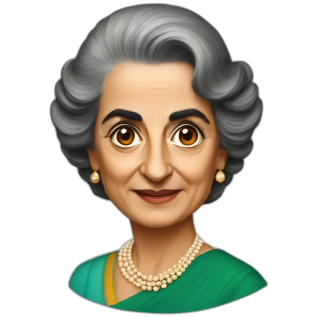 Indira Gandhi emoji