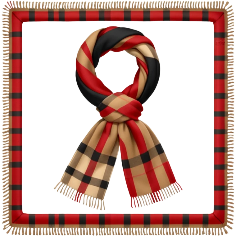 burberry scarf emoji