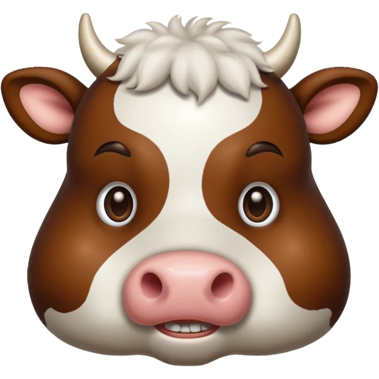 Cowzy brown emoji