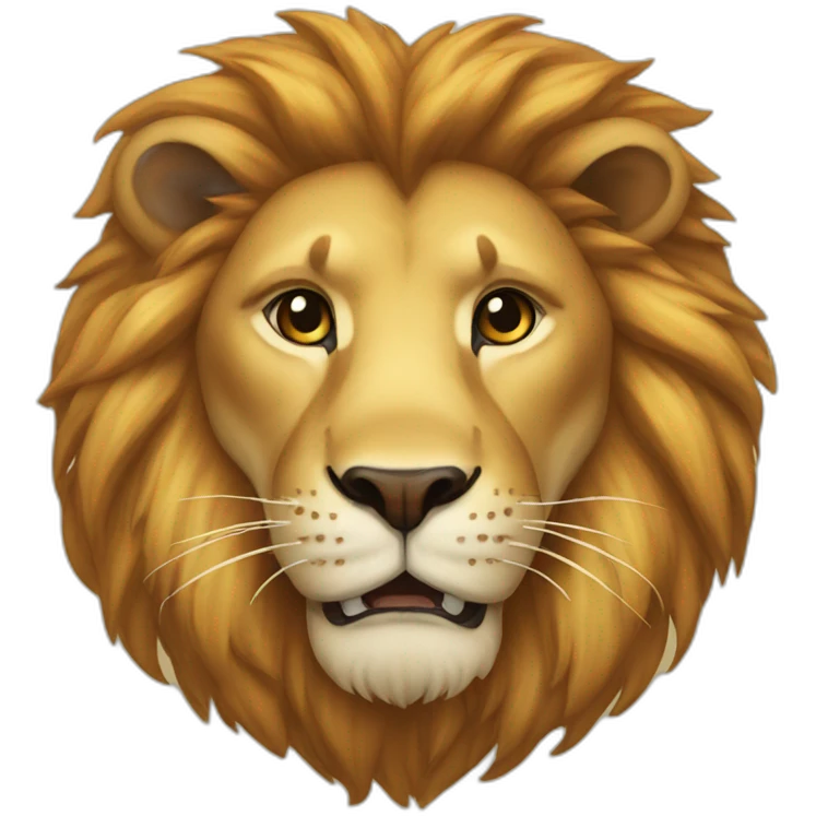 Lion emoji
