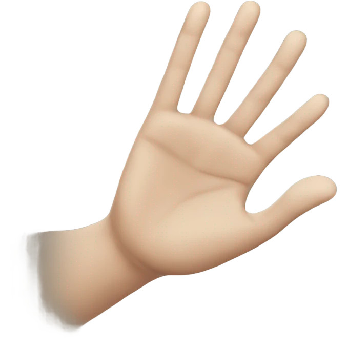helping hand emoji