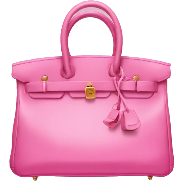 Birkin bag pink balloon emoji