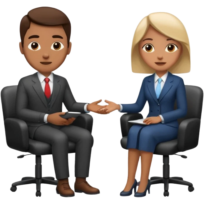 interview style emoji