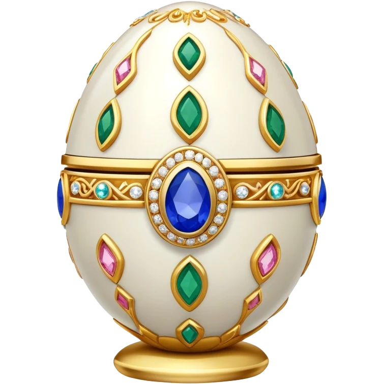 Faberge egg emoji
