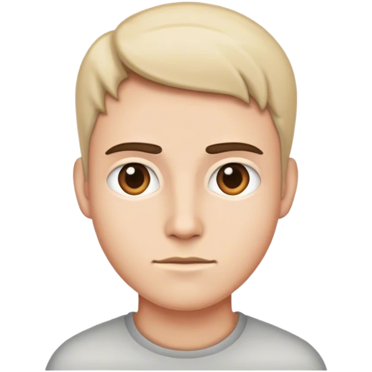 Facing straight forward  emoji