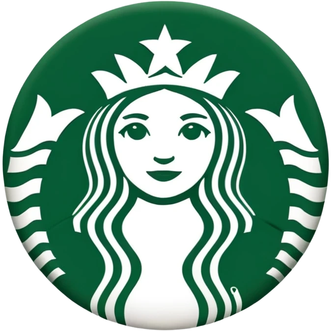 Starbucks logo emoji