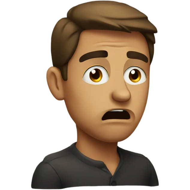 disgusted  emoji