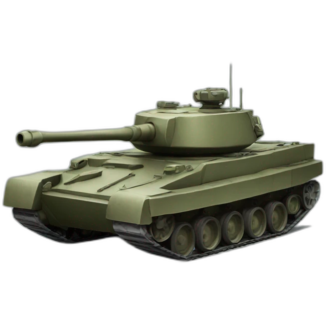 tank with a letter v on board emoji