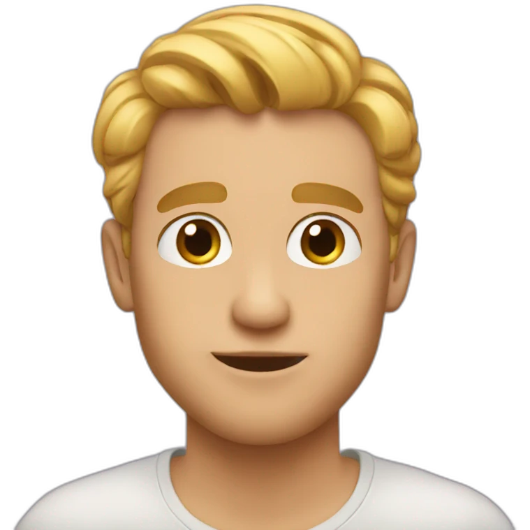 man in love emoji