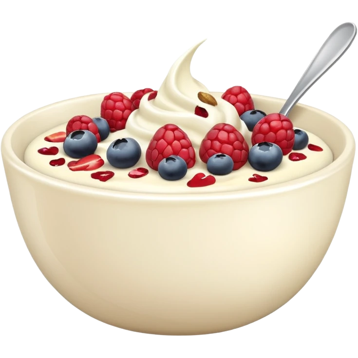 yogurt bowl emoji