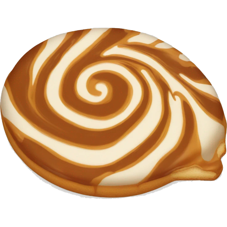 caramel swirl emoji