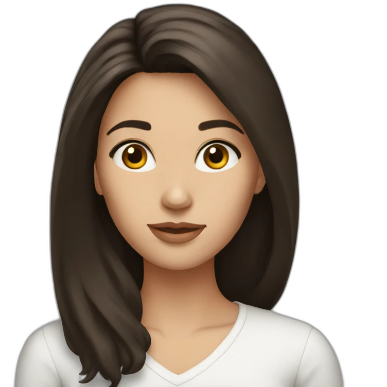 Brunette emoji