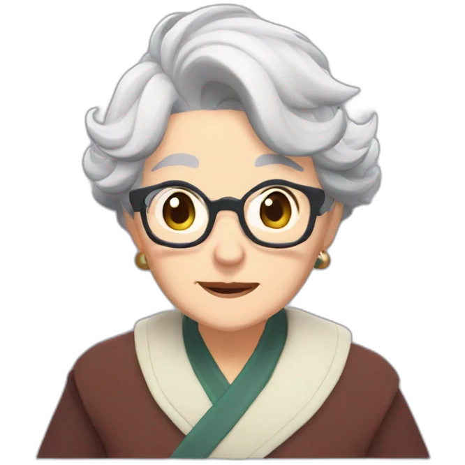 Grandma play genshin emoji