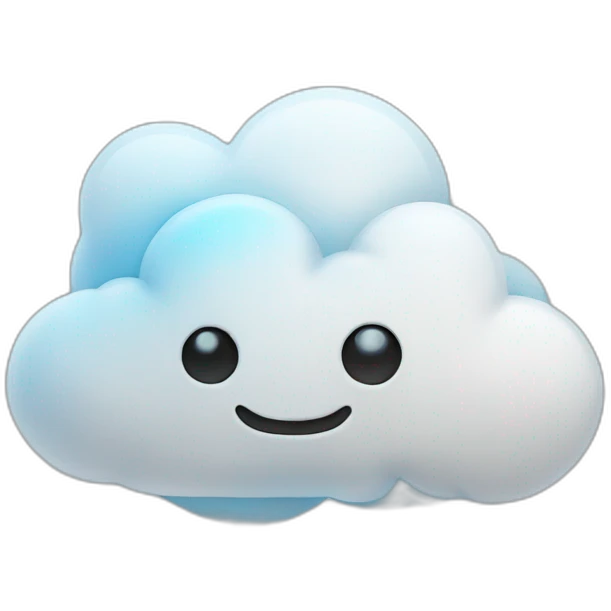 robot cloud emoji