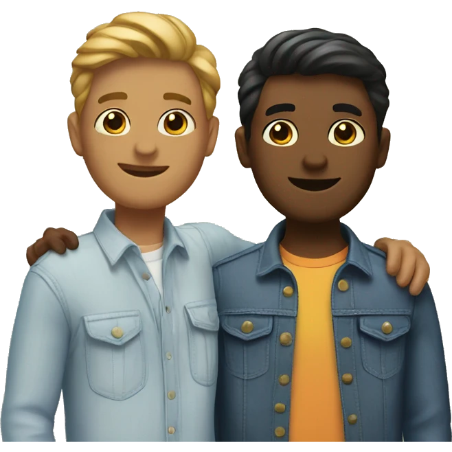 A gay couple emoji