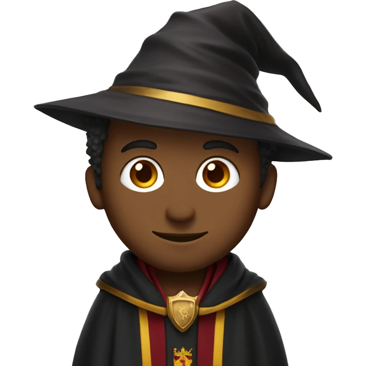 wizard wearing gryffindor robes emoji