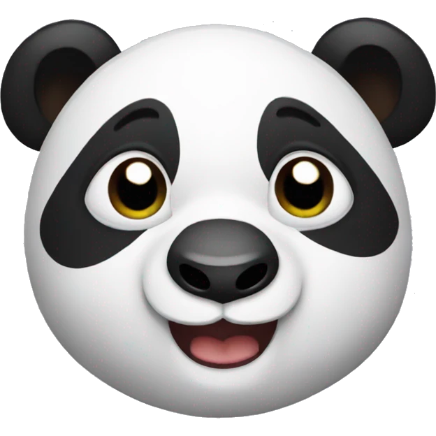 Cute panda emoji