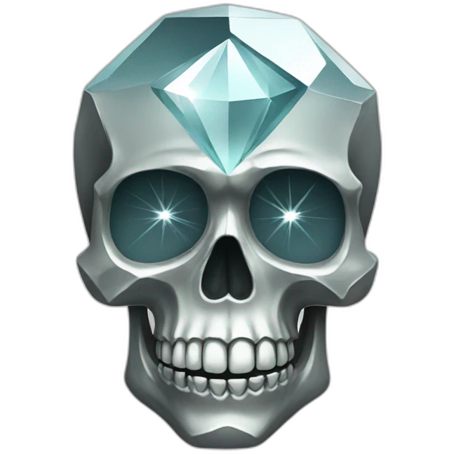 diamond skull emoji