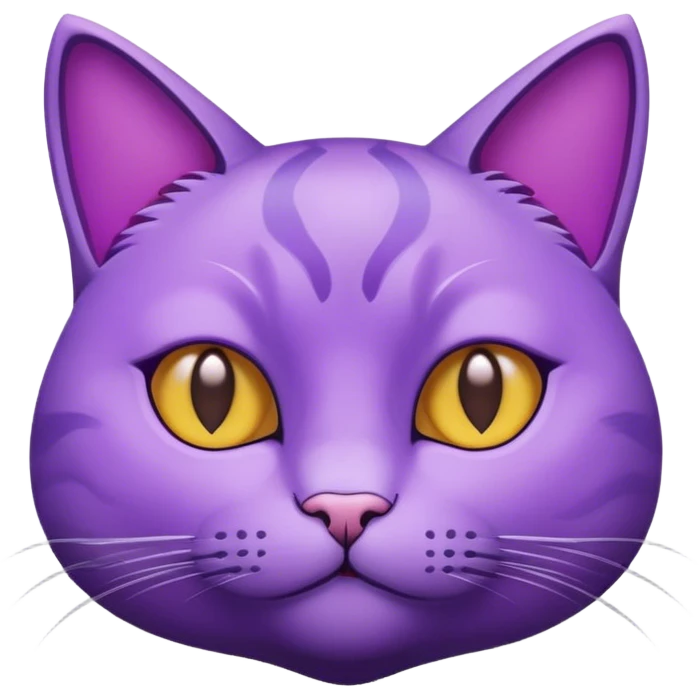 purple cat emoji