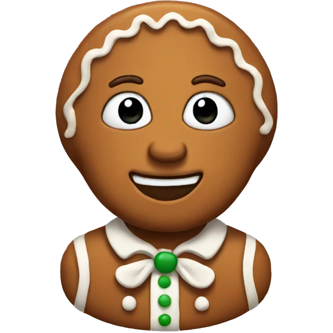 Gingerbread emoji