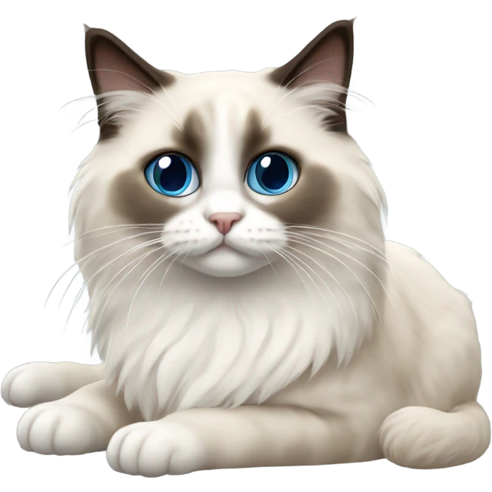 Ragdoll cat emoji