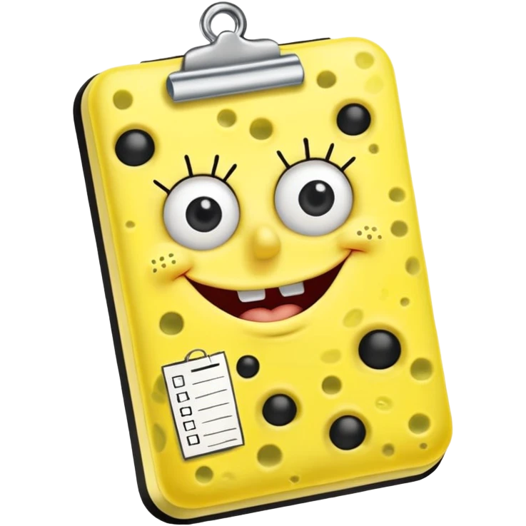 Floating shopping list from sponge bob with the words “woman’s hormones” on it  emoji