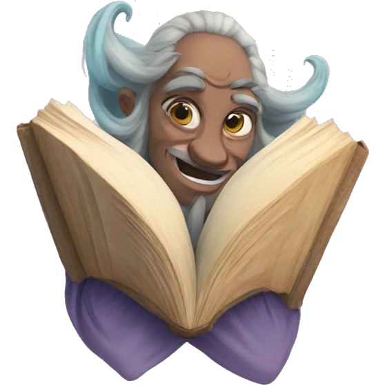 Fantasy pastel story book emoji