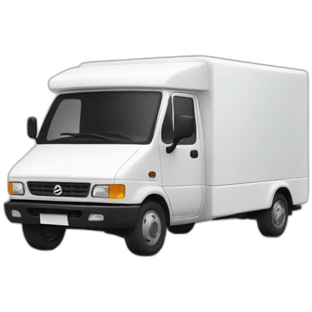une camionette blanche emoji