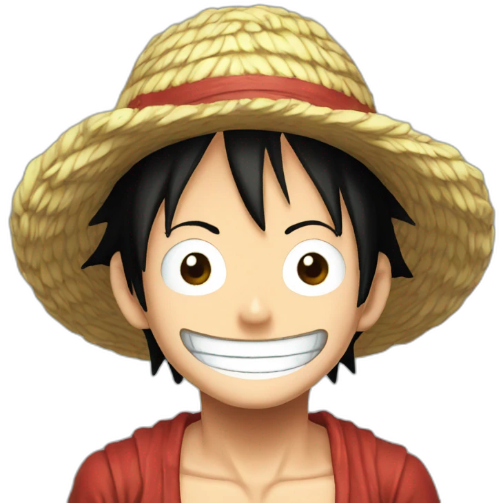 Luffy one piece emoji