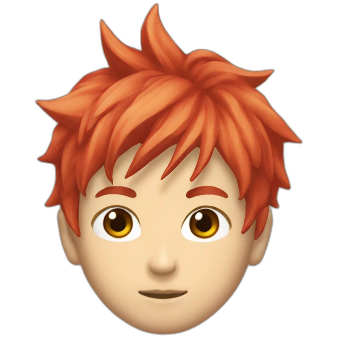 hanamichi-sakuragi-red-hair emoji