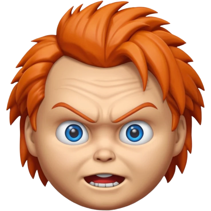 Un emojin de chuky emoji