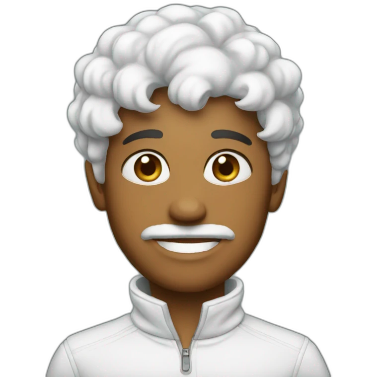 White Christmas  emoji