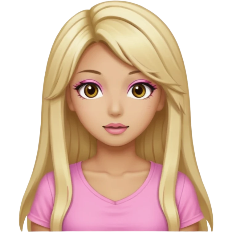 Gyaru girl emoji