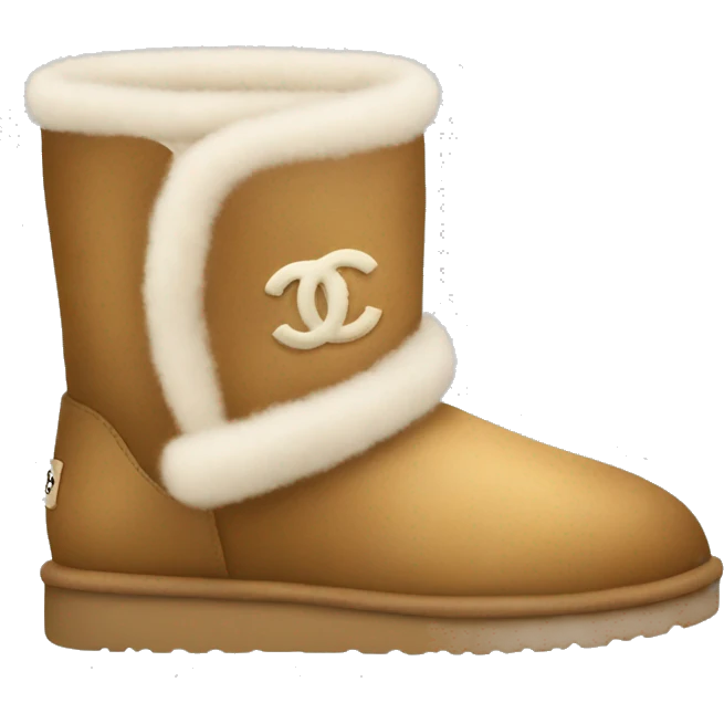 Chanel Ugg emoji
