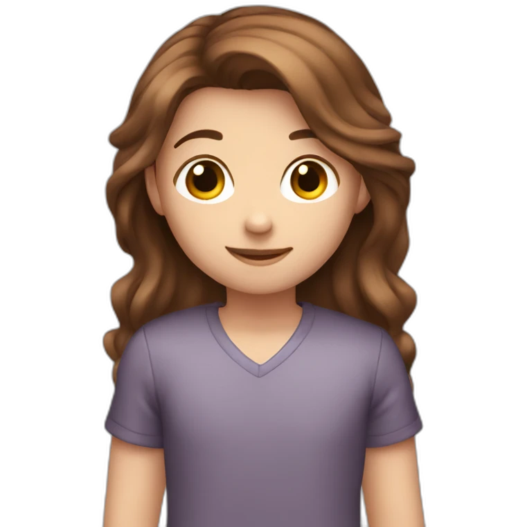 boy-brown-hair big hug girl with brown-hair emoji