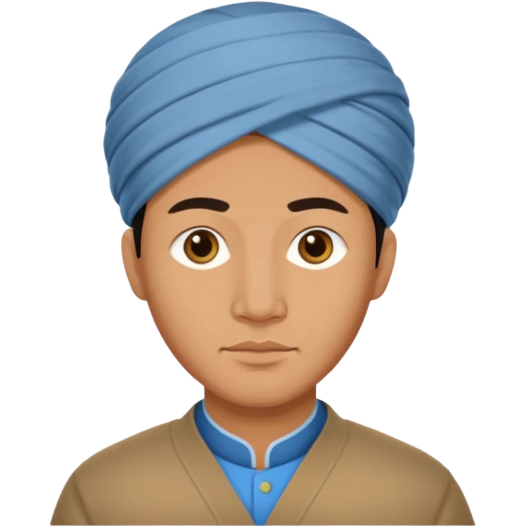 central asian man emoji
