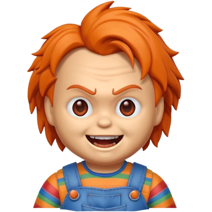 Un emojin de chuky emoji