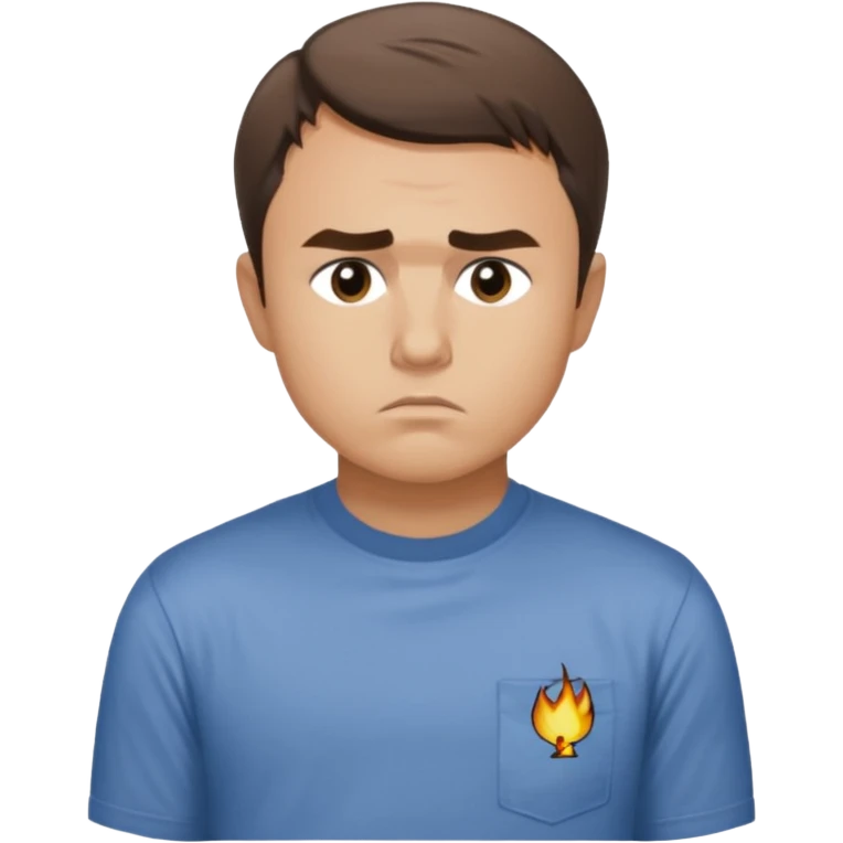Charlie Kirk having a shirt saying rip Kirk ong  emoji